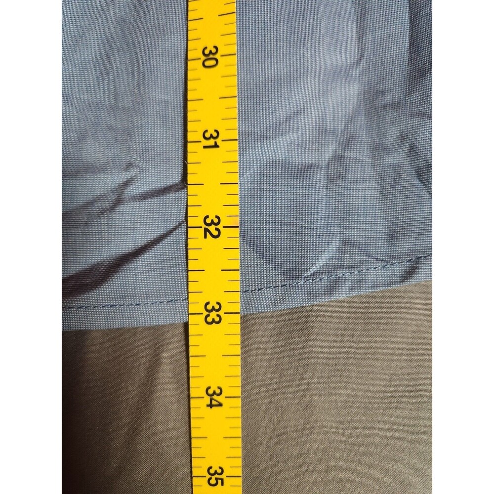 Wrangler Performance Classic Fit Blue Button Down Long Sleeve 3XL - Picture 5 of 5